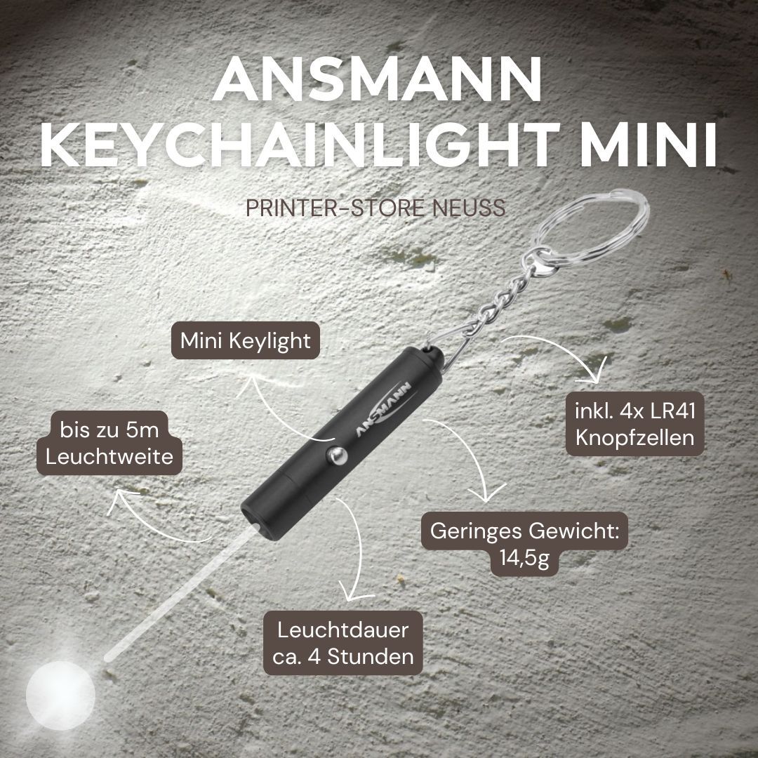🔦Ansmann Keychain LED. 4,95€