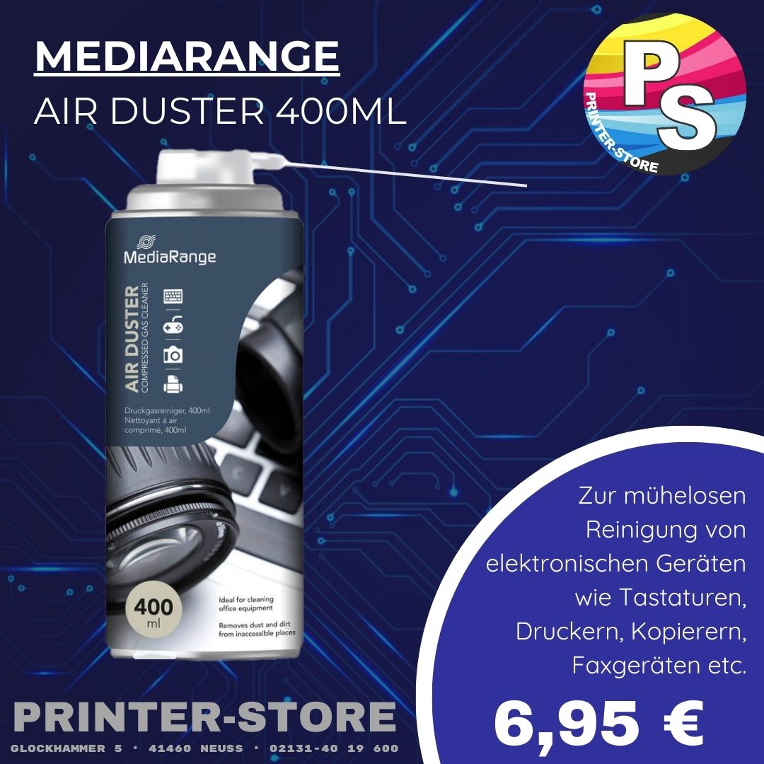 🌬 MediaRange Druckluftspray