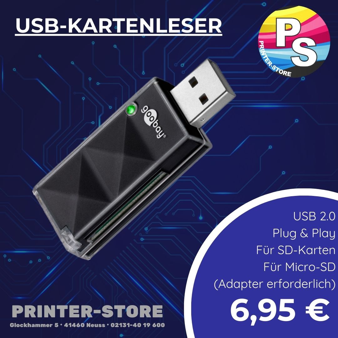 🖱 Goobay USB-Kartenleser