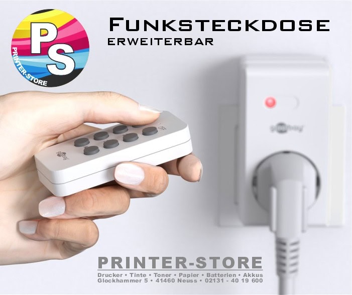 Goobay Funksteckdsoe (erweiterbar)