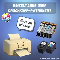 Einzeltanks oder Druckkopfpatronen?