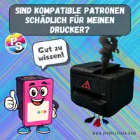 Sind kompatible Patronen schädlich für meinen Drucker?