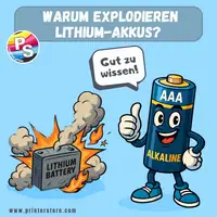 Warum explodieren Lithium-Akkus?