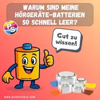 Warum sind meine Hörgeräte-Batterien so schnell leer?