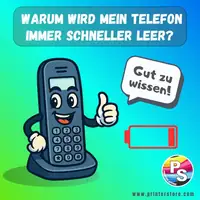 Warum wird mein Telefon immer schneller leer?