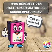 Was bedeutet das Haltbarkeitsdatum bei Druckerpatronen?