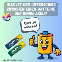 Was ist der Unterschied zwischen einer Batterie und einem Akku?