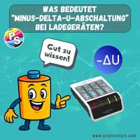 Was ist eine Minus-Delta-u-Abschaltung bei Ladegeräten?