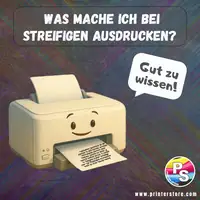 Was mache ich bei streifigen Ausdrucken?