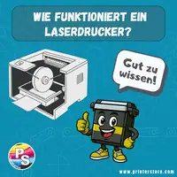 Wie funktioniert ein Laserdrucker?