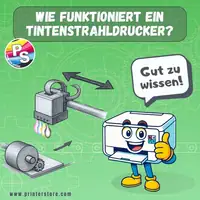 Wie funktioniert ein Tintenstrahldrucker?