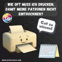 Wie oft muss ich drucken?