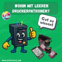 Wohin mit leeren Druckerpatronen?