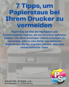 7 Tipps um Papierstaus zu vermeiden
