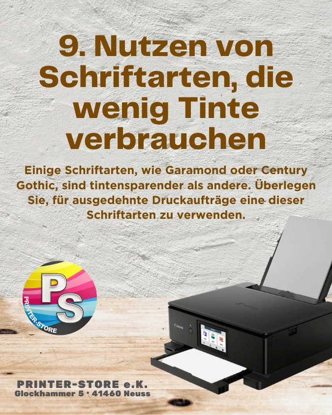 Geld beim Drucken sparen Tipp 9