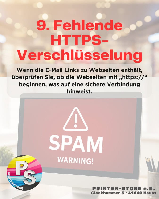 Gefälschte E-Mail erkennen Tipp 9