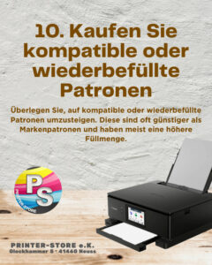 Geld beim Drucken sparen Tipp 10