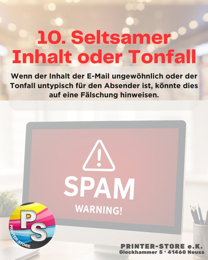 Gefälschte E-Mail erkennen Tipp 10