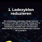 Lebensdauer von Lithium-Akkus verlängern Tipp 1