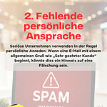 Gefälschte E-Mail erkennen Tipp 2