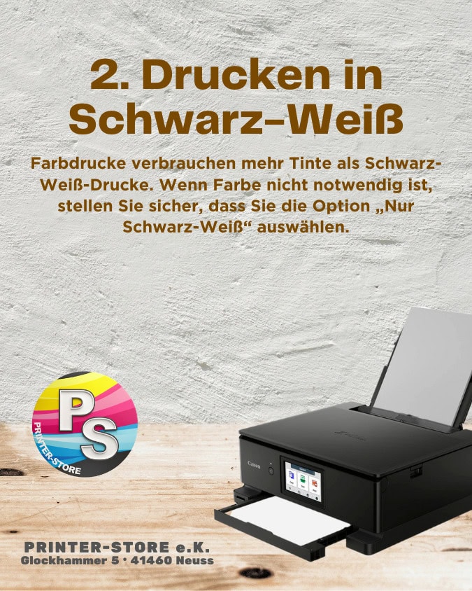 Geld beim Drucken sparen Tipp 2