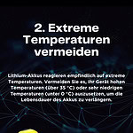 Lebensdauer von Lithium-Akkus verlängern Tipp 2