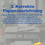 Papierstaus vermeiden Tipp 3