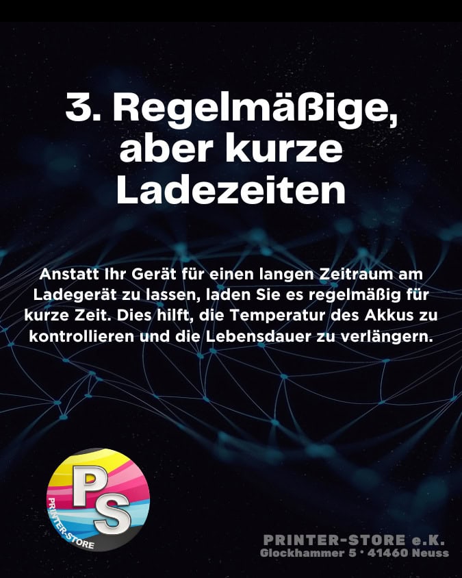 Lebensdauer von Lithium-Akkus verlängern Tipp 3