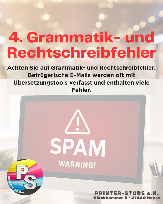 Gefälschte E-Mail erkennen Tipp 4