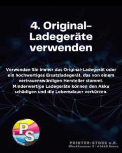 Lebensdauer von Lithium-Akkus verlängern Tipp 4