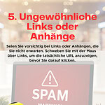 Gefälschte E-Mail erkennen Tipp 5