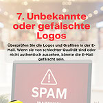Gefälschte E-Mail erkennen Tipp 7