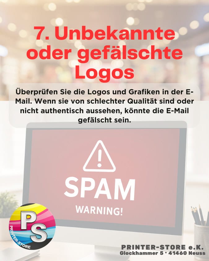 Gefälschte E-Mail erkennen Tipp 7