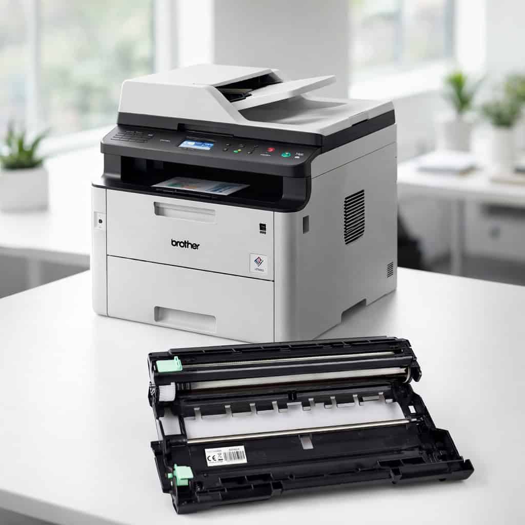 Trommel Reset bei Brother