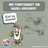 Wie funktioniert ein Nadel-Drucker?