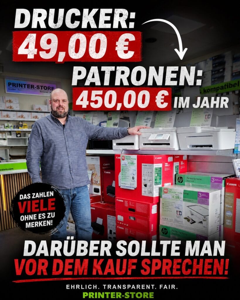 Faire Beratung beim Druckerkauf